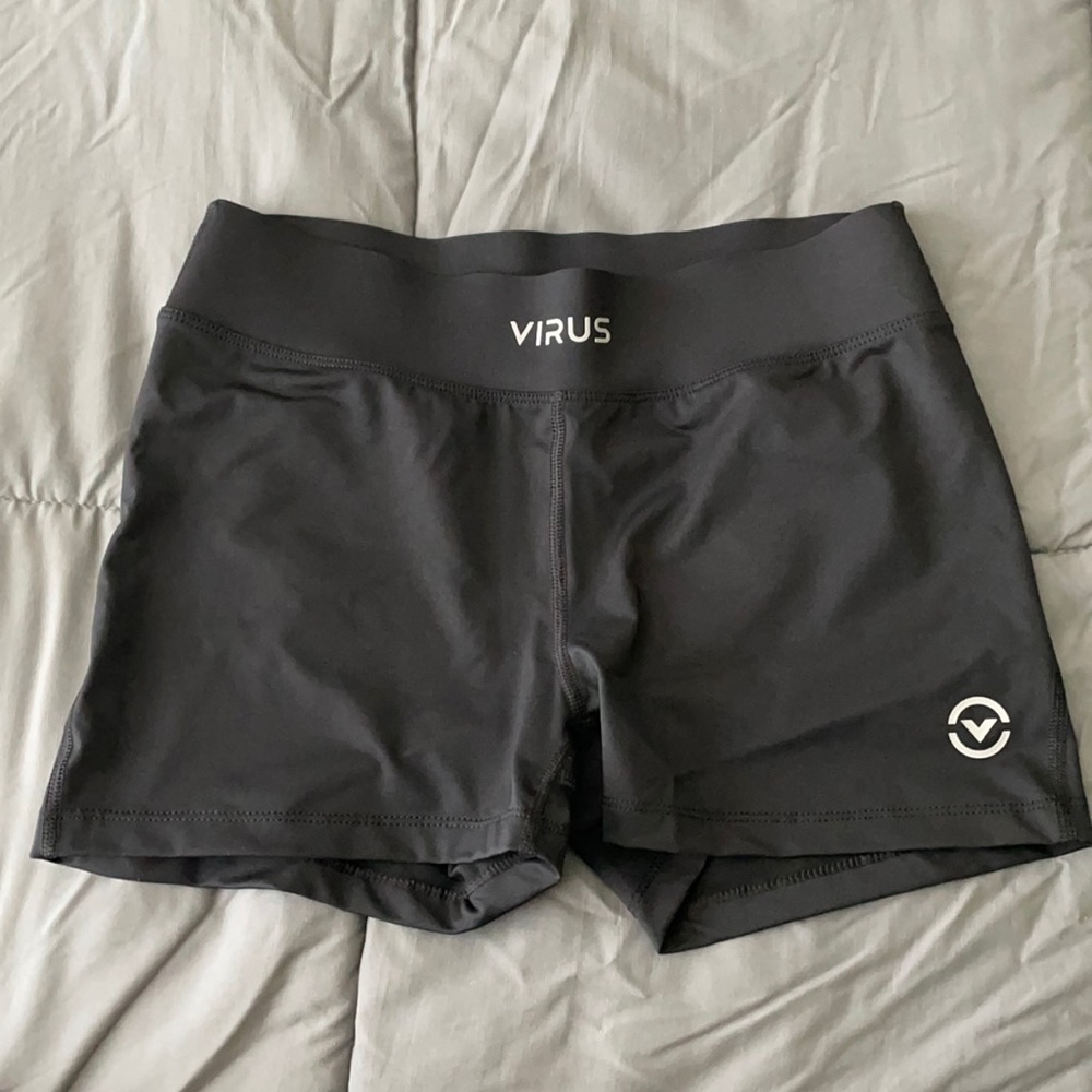 Black Virus Training Shorts